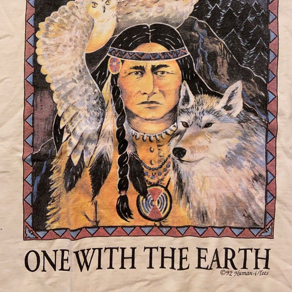 1992 One with Earth T shirt - Picture 2 of 5